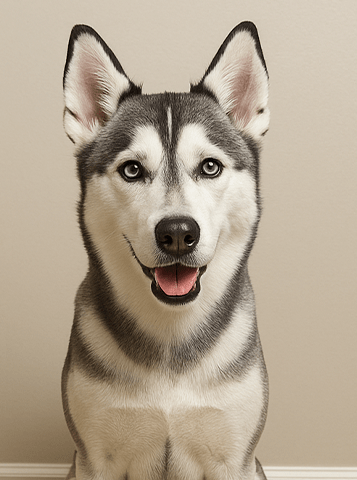 Bella le Husky After